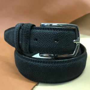 Ceinture noire en velours